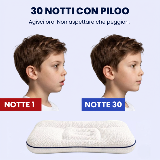 Piloo — Cuscino Posturale per Bambini