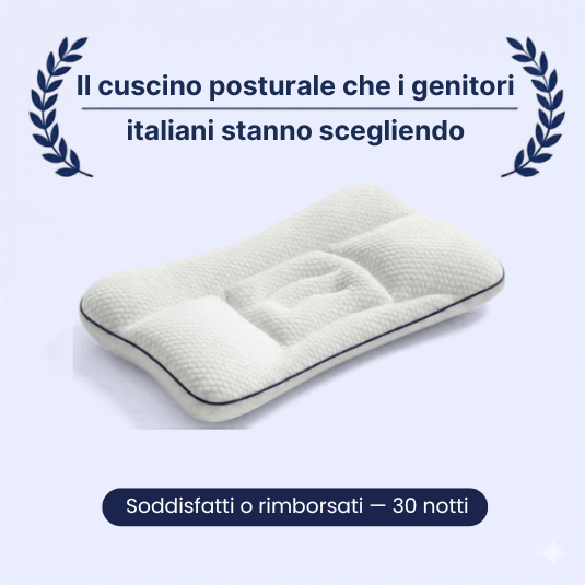 Piloo — Cuscino Posturale per Bambini