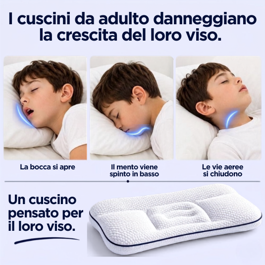 Piloo — Cuscino Posturale per Bambini